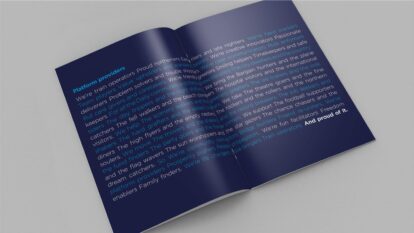 Employee engagement brochure copywriting